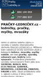Mobile Screenshot of pracky-lednicky.cz